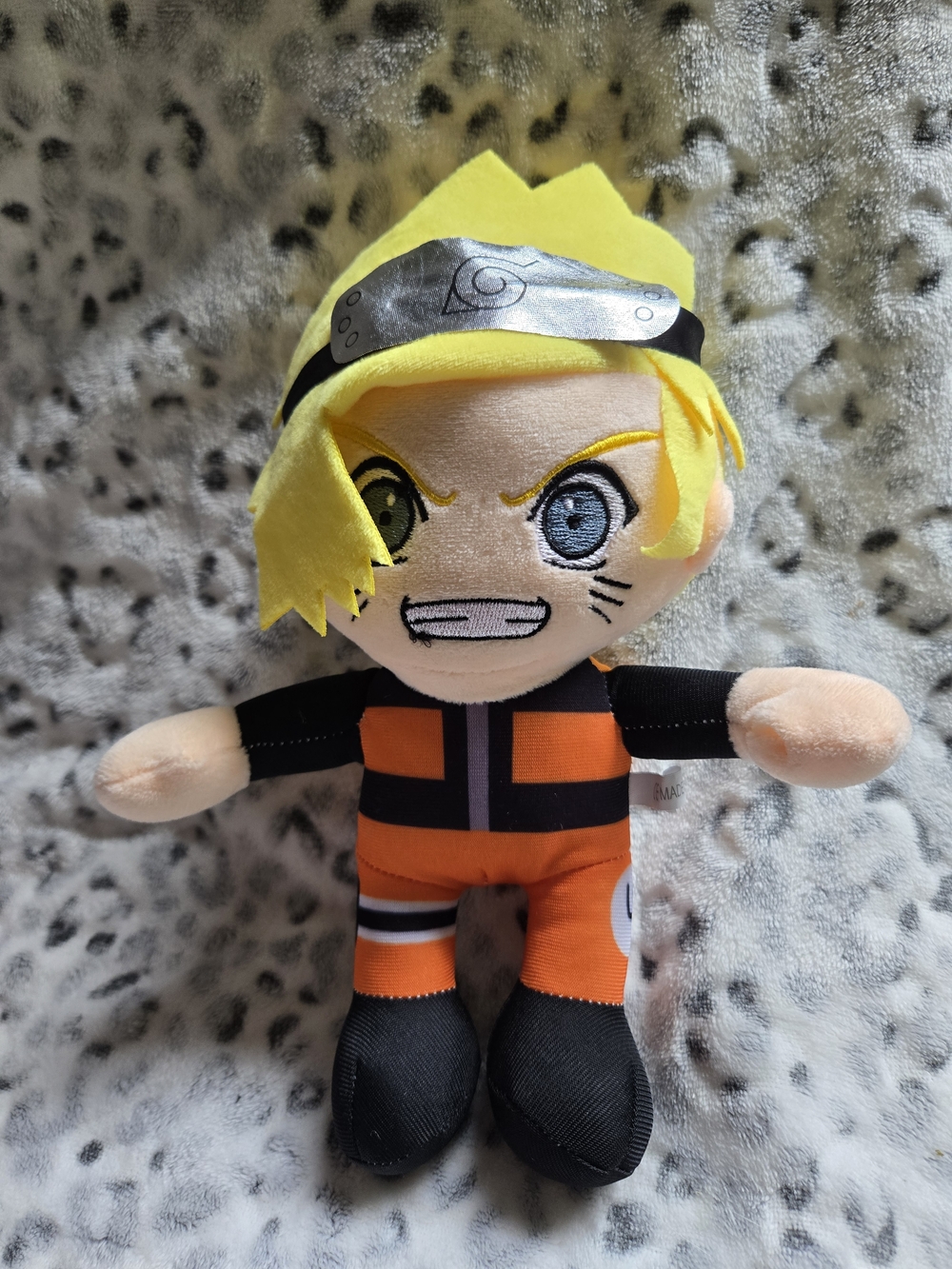 Cute Naruto Plush – Anime Character Toy with Ninja Outfit & Headband